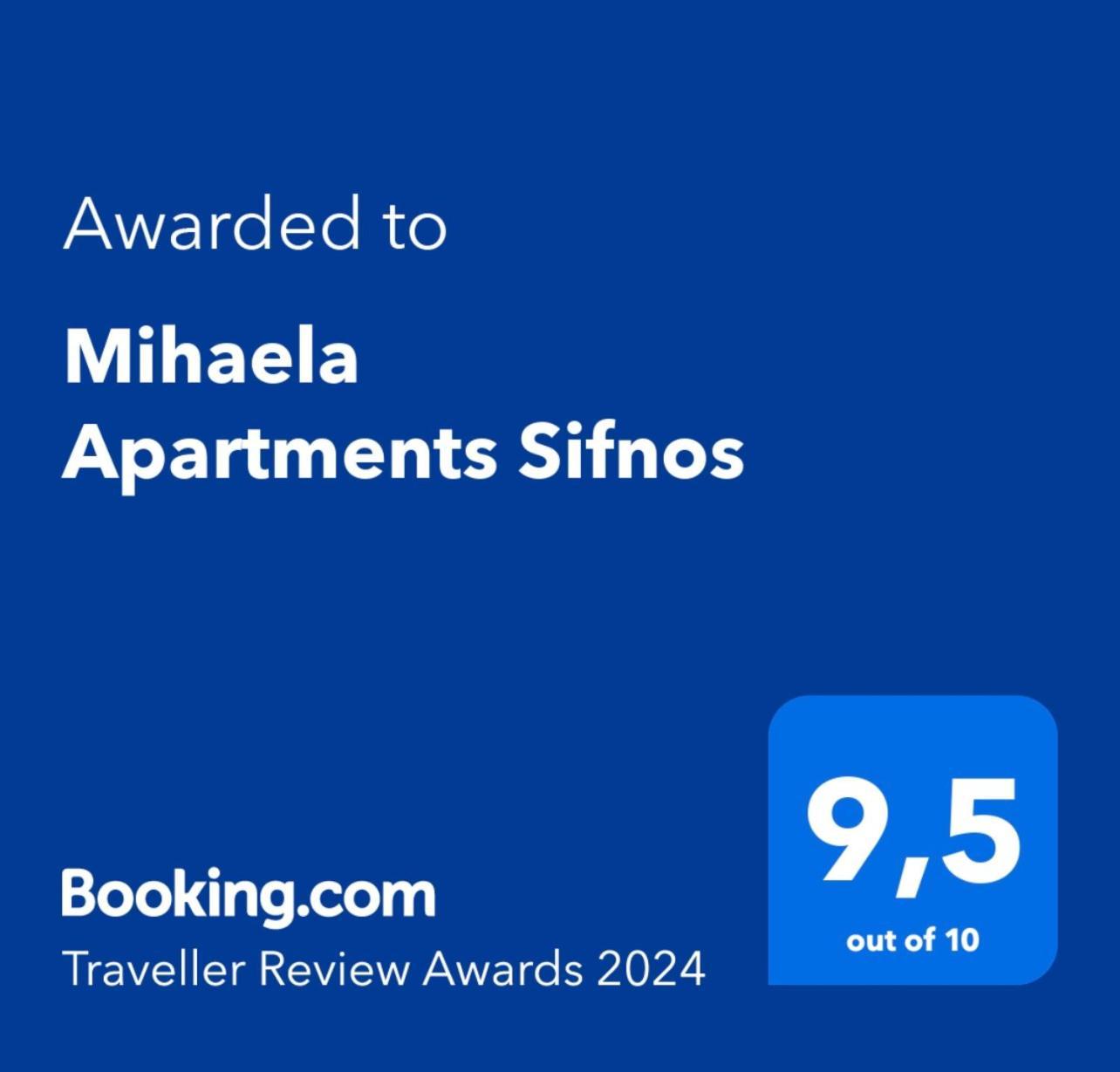 Mihaela Apartments Sifnos Fáros Exterior foto